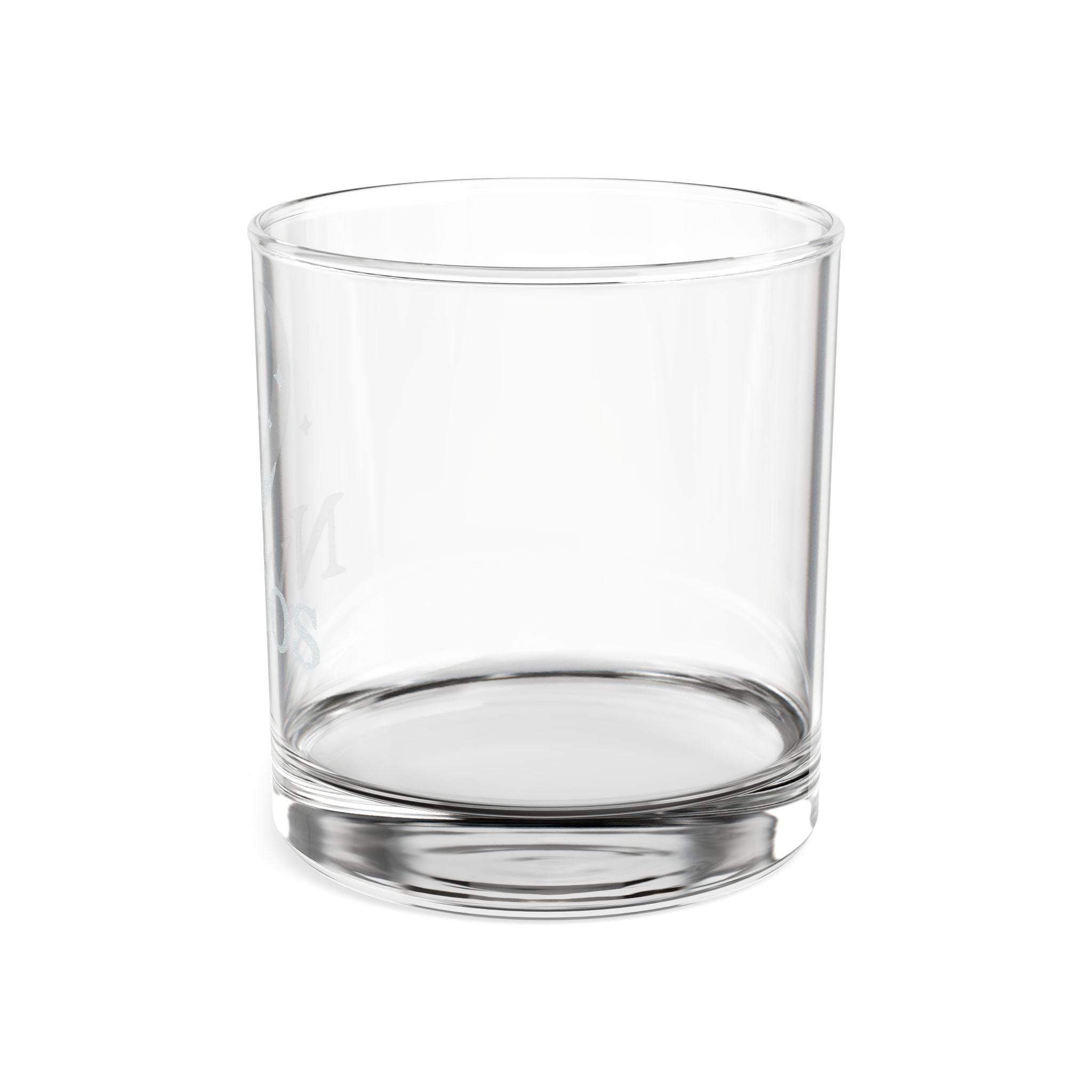 Engraved Moon & Stars Whiskey Glass — 10.5 oz Personalized Rocks Glass
