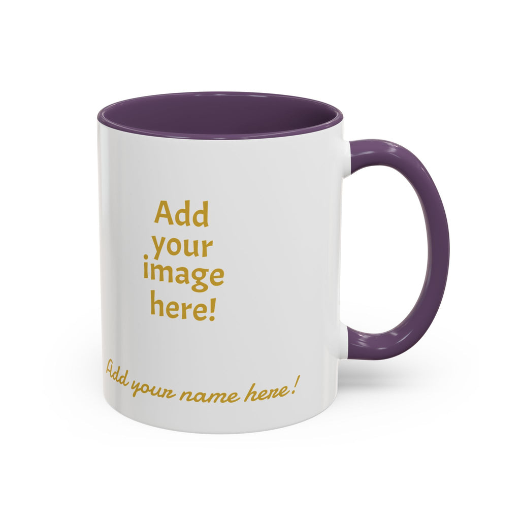 Nyxios Gold Moon Accent Coffee Mug – Celestial Stars Ceramic Cup (11/15oz)