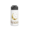 Nyxios Moon Stainless Steel Water Bottle — Insulated Gold Crescent Design